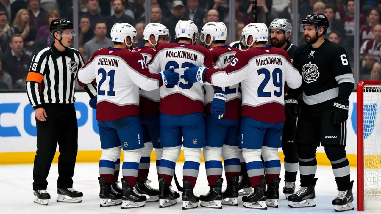 Colorado Avalanche Dominate Kings 4-1 in NHL Season Opener